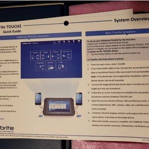 CelIebrite Touch 2 Universal Forensic Extraction & Cables Charger